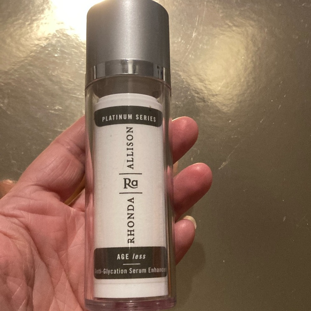 Rhonda RA Alison
Ageless anti-glycation serum enhanced